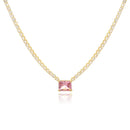 Colar Cravejada Com Zircônia