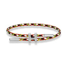 Bracelete de Cordão em H